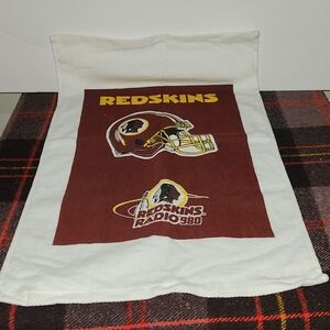 Vintage 1980's Washinton Redskins Rally Towel.